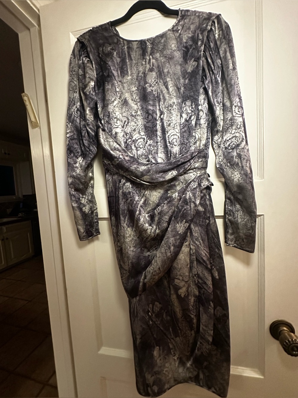 Emanuel Ungaro Parallèle Paris Line: Gray Silk